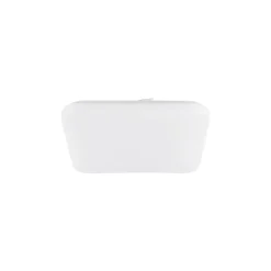 Eglo Vägg och Taklampa Frania Stål Vit 14.6W 1600lm - 830 Varm Vit | IP44