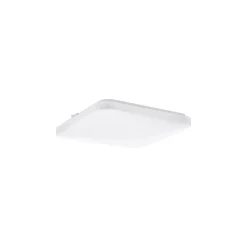 Eglo Vägg och Taklampa Frania Stål Vit 14.6W 1600lm - 830 Varm Vit | IP44