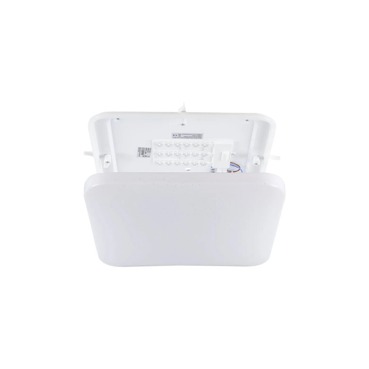 Eglo Vägg och Taklampa Frania-S Stål Vit 14.6W 1600lm - 840 Kallvit | IP44