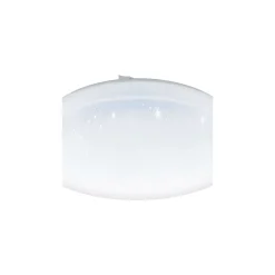 Eglo Vägg och Taklampa Frania-S Stål Vit 14.6W 1600lm - 830 Varm Vit | IP20