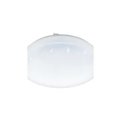 Eglo Vägg och Taklampa Frania-S Stål Vit 10W 1100lm - 830 Varm Vit | IP20
