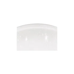 Eglo Vägg och Taklampa Frania-S Stål Vit 18W 1850lm - 840 Kallvit | IP44