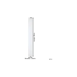 Eglo Vägg och Taklampa Gita 2 Metall Krom 8.3W 1000lm - 840 Kallvit | IP44