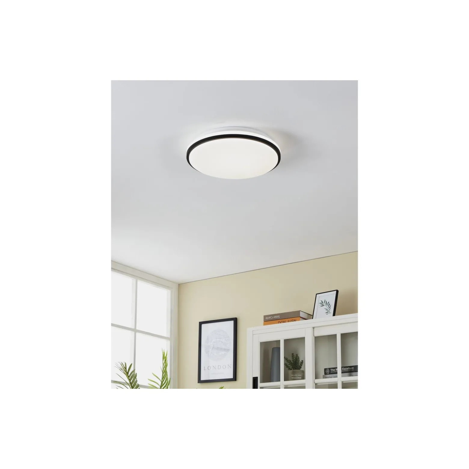 Eglo Vägg och Taklampa Pinetto Stål Vit 15.6W 1900lm - 840 Kallvit | IP44