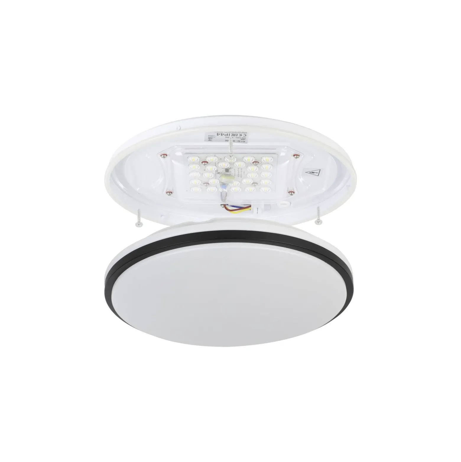Eglo Vägg och Taklampa Pinetto Stål Vit 15.6W 1900lm - 840 Kallvit | IP44