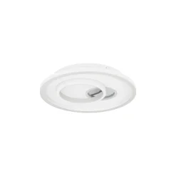 Eglo Vägg och Taklampa Tiriolo Stål Vit Silver 14W 1800lm - 840 Kallvit | IP20