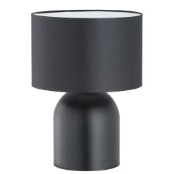 Emibig Bordslampa Aspen Stål Svart | Passande för 1x E27 - Max 15W