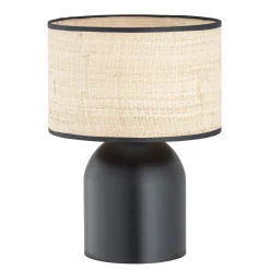 Emibig Bordslampa Aspen Stål Svart | Passande för 1x E27 - Max 15W