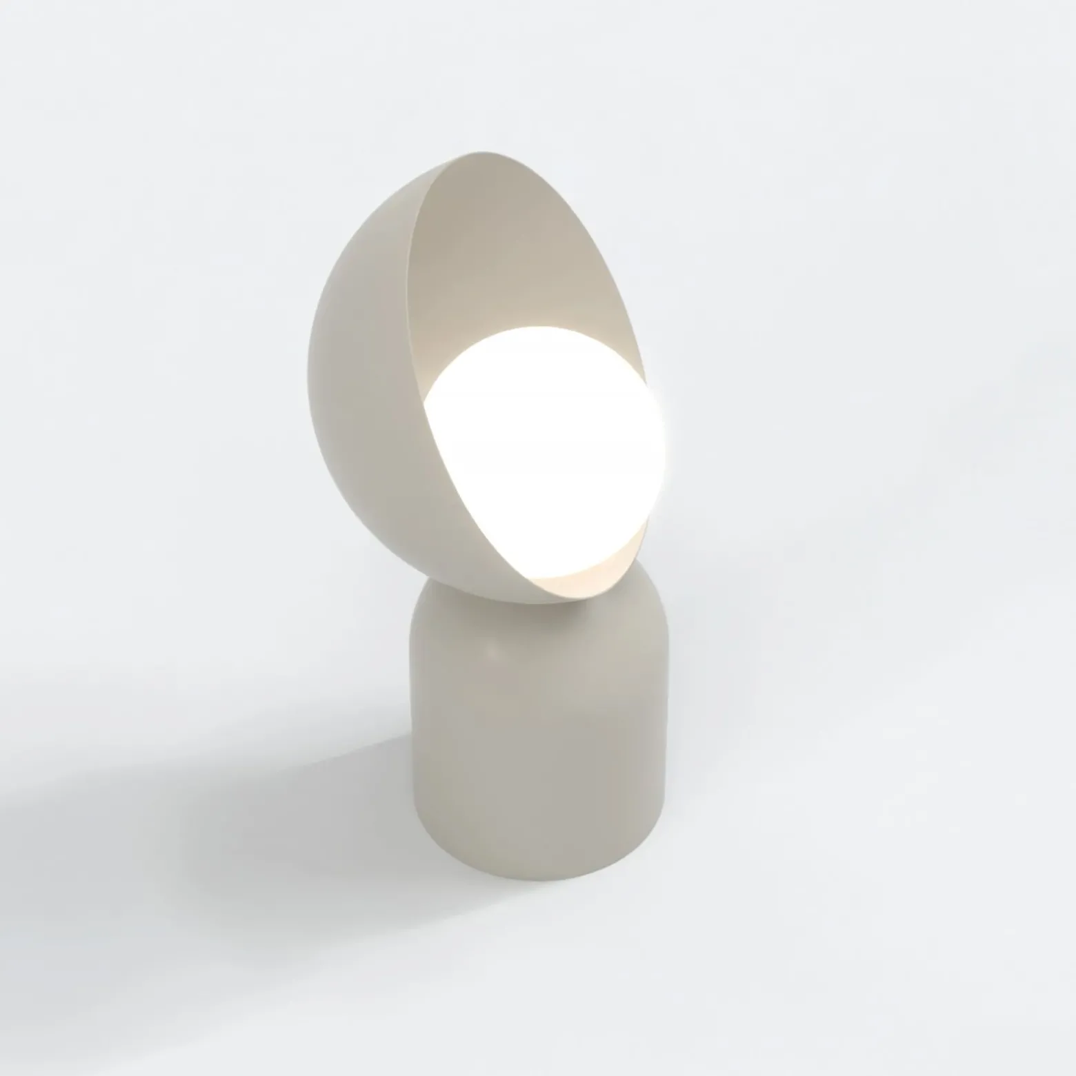 Emibig Bordslampa Boto Stål Brun | Passande för 1x G9 - Max 8W