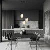 Emibig Pendellampa Astral Stål Svart | Passande för 3x E14 - Max 10W