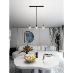 Emibig Pendellampa Cosmo Stål Svart | Passande för 3x E14 - Max 10W