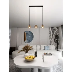 Emibig Pendellampa Cosmo Stål Svart | Passande för 3x E14 - Max 10W