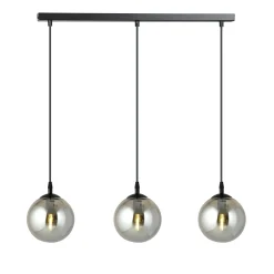 Emibig Pendellampa Cosmo Stål Svart | Passande för 3x E14 - Max 10W