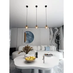 Emibig Pendellampa Cosmo Stål Svart | Passande för 1x E14 - Max 10W