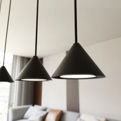 Emibig Pendellampa Elit Stål Svart | Passande för 3x GX53 - Max 12W