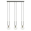 Emibig Pendellampa Glam Stål Svart | Passande för 3x E14 - Max 10W