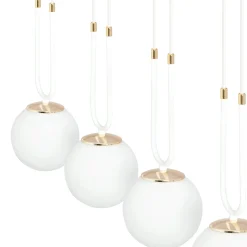 Emibig Pendellampa Glam Stål Vit | Passande för 3x E14 - Max 10W