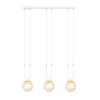 Emibig Pendellampa Glam Stål Vit | Passande för 3x E14 - Max 10W
