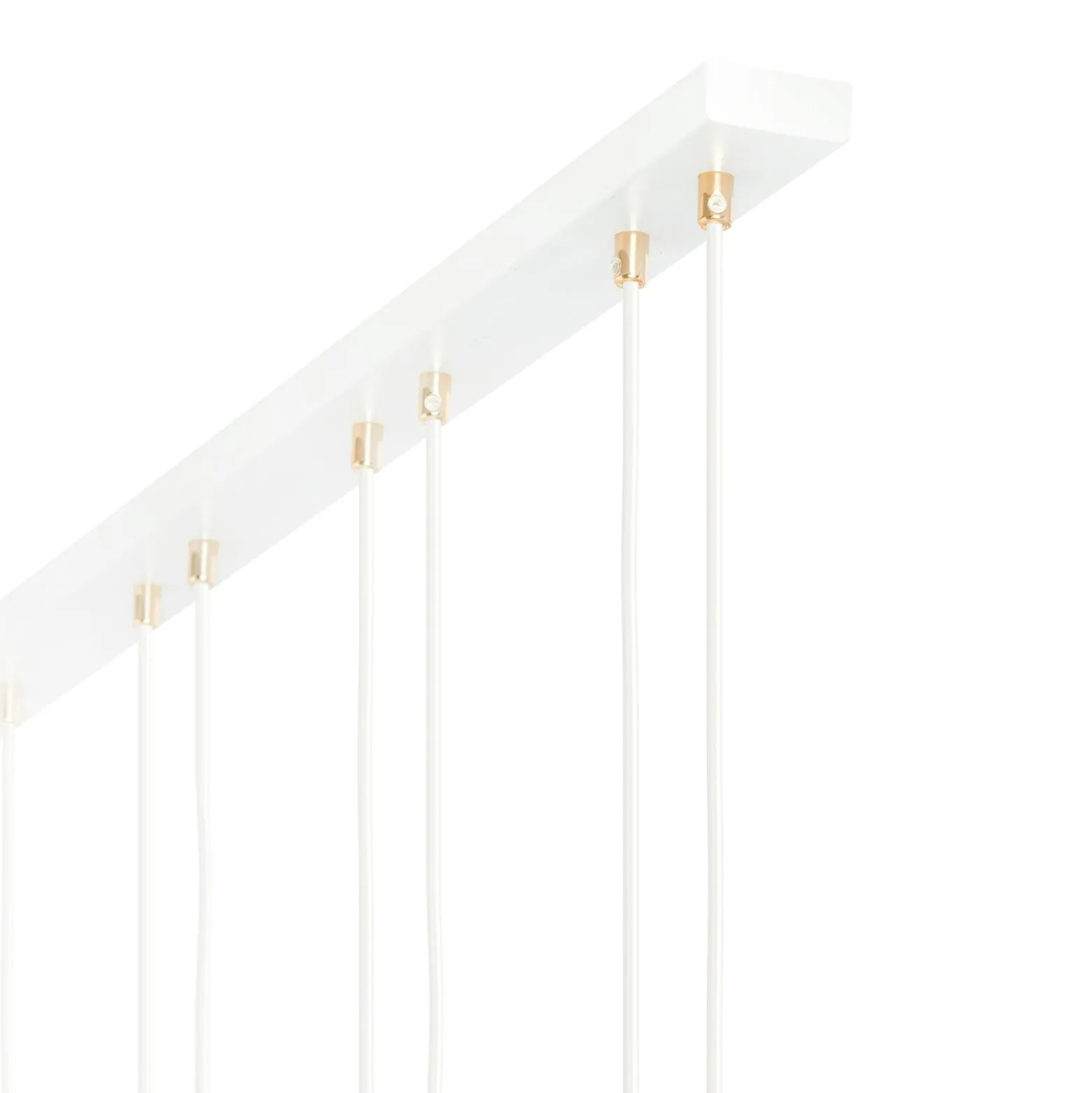 Emibig Pendellampa Glam Stål Vit | Passande för 4x E14 - Max 10W