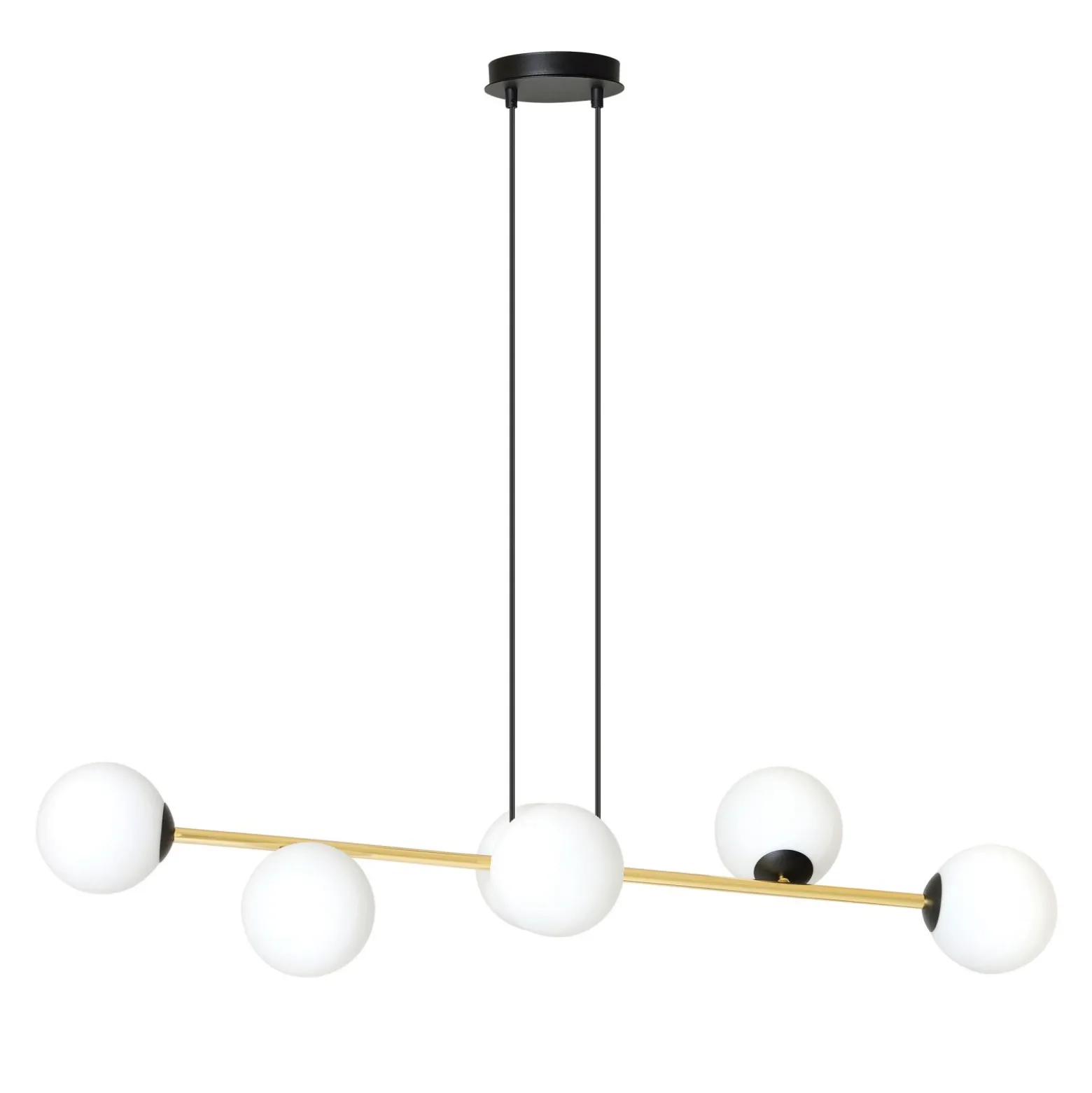Emibig Pendellampa Gravity Stål Svart | Passande för 6x E14 - Max 10W