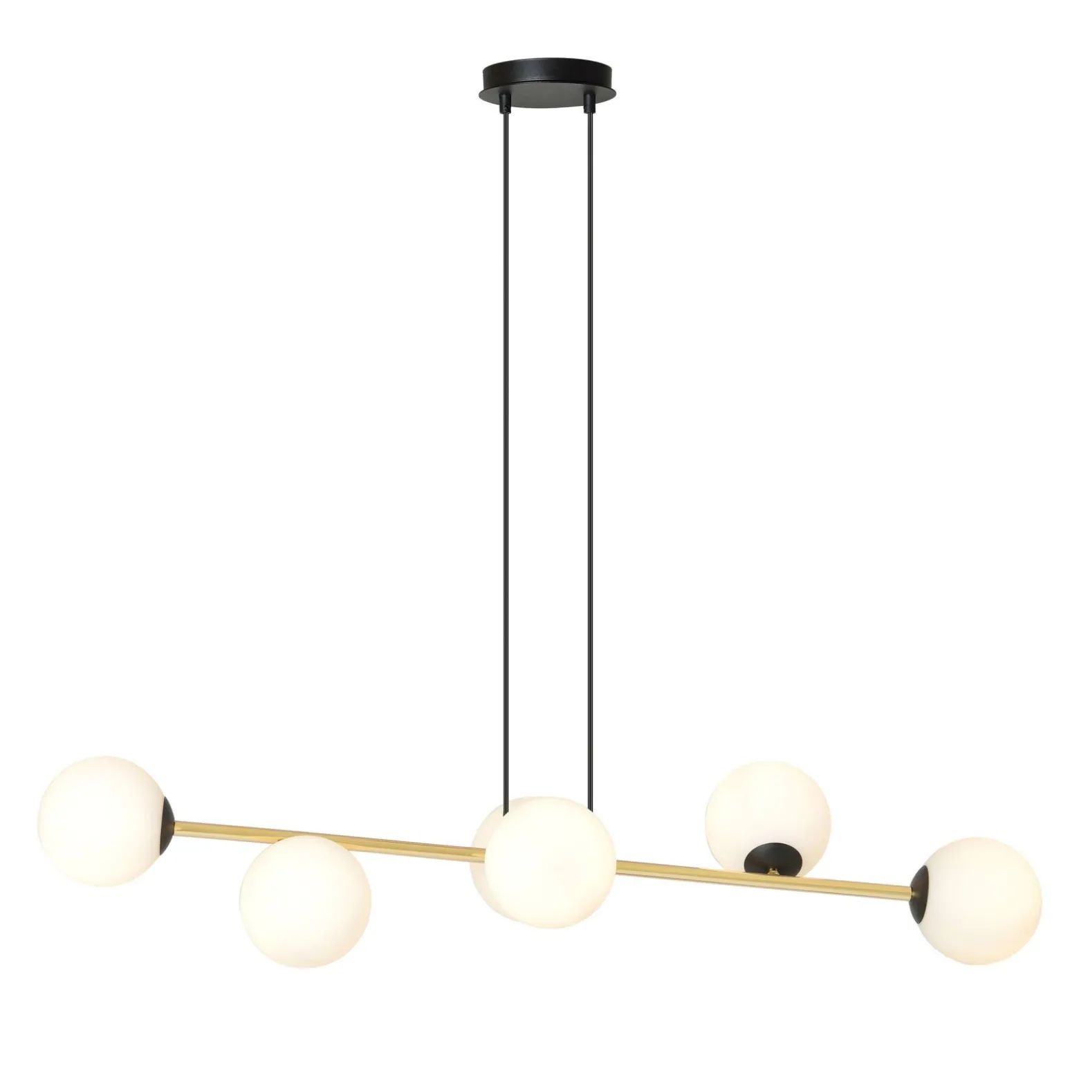Emibig Pendellampa Gravity Stål Svart | Passande för 6x E14 - Max 10W