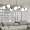 Emibig Pendellampa Gravity Stål Svart | Passande för 8x E14 - Max 10W