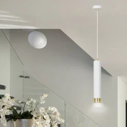 Emibig Pendellampa Kibo Stål Vit | Passande för 1x GU10 - Max 10W
