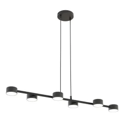 Emibig Pendellampa Megara Stål Svart | Passande för 6x GX53 - Max 12W