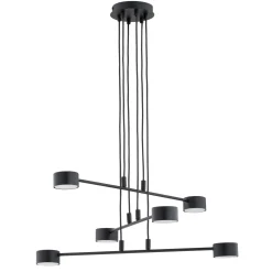 Emibig Pendellampa Modus Stål Svart | Passande för 6x GX53 - Max 12W