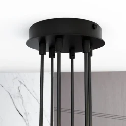 Emibig Pendellampa Modus Stål Svart | Passande för 6x GX53 - Max 12W
