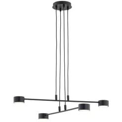 Emibig Pendellampa Modus Stål Svart | Passande för 4x GX53 - Max 12W