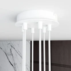 Emibig Pendellampa Modus Stål Vit | Passande för 6x GX53 - Max 12W
