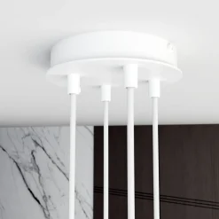 Emibig Pendellampa Modus Stål Vit | Passande för 5x GX53 - Max 12W