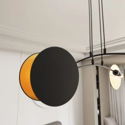 Emibig Pendellampa Motif Stål Svart | Passande för 4x E27 - Max 15W