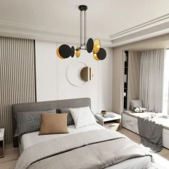 Emibig Pendellampa Motif Stål Svart | Passande för 4x E27 - Max 15W