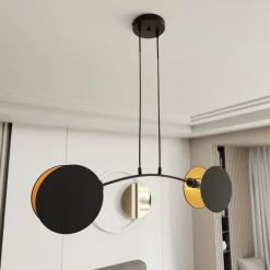 Emibig Pendellampa Motif Stål Svart | Passande för 2x E27 - Max 15W