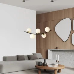 Emibig Pendellampa Ritz Stål Svart | Passande för 5x E14 - Max 10W
