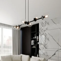 Emibig Pendellampa Rossi Stål Svart | Passande för 6x E14 - Max 10W