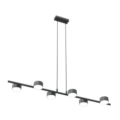 Emibig Pendellampa Sora Stål Svart | Passande för 6x GX53 - Max 12W