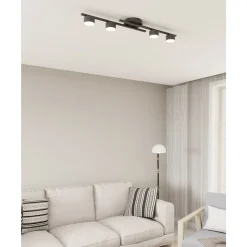 Emibig Taklampa Fragment Stål Svart | Passande för 4x GX53 - Max 12W