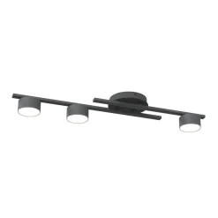 Emibig Taklampa Fragment Stål Svart | Passande för 3x GX53 - Max 12W