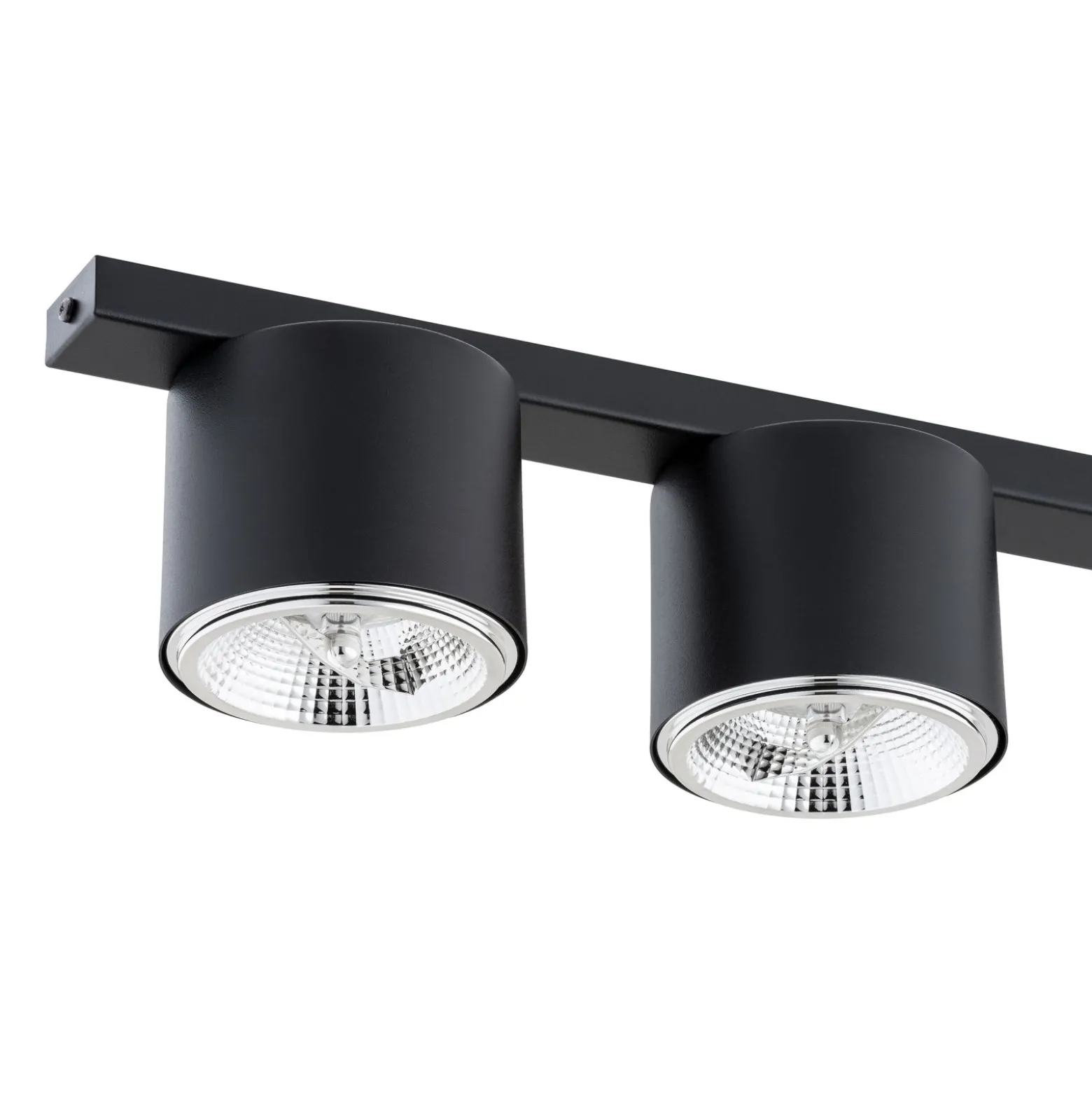 Emibig Taklampa Nano Stål Svart | Passande för 3x GU10 (AR111) - Max 12W