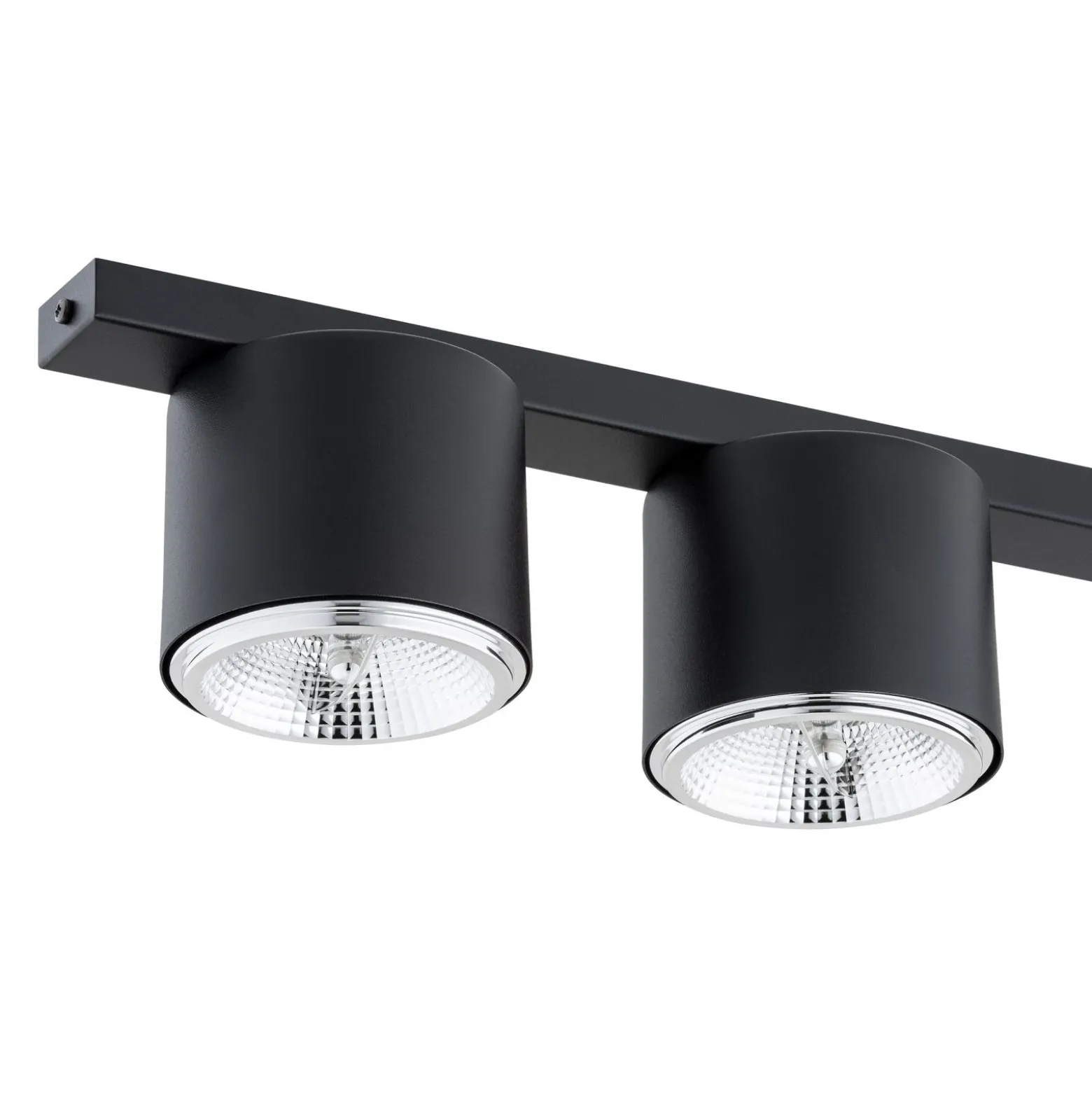 Emibig Taklampa Nano Stål Svart | Passande för 3x GU10 (AR111) - Max 12W