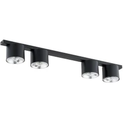 Emibig Taklampa Nano Stål Svart | Passande för 4x GU10 (AR111) - Max 12W