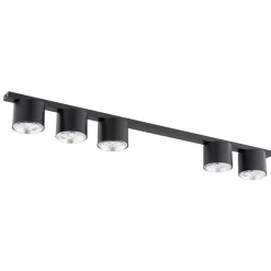 Emibig Taklampa Nano Stål Svart | Passande för 5x GU10 (AR111) - Max 12W