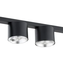 Emibig Taklampa Nano Stål Svart | Passande för 5x GU10 (AR111) - Max 12W
