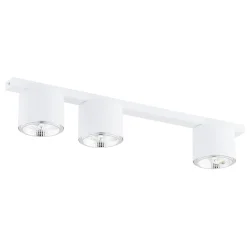 Emibig Taklampa Nano Stål Vit | Passande för 3x GU10 (AR111) - Max 12W