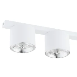 Emibig Taklampa Nano Stål Vit | Passande för 4x GU10 (AR111) - Max 12W