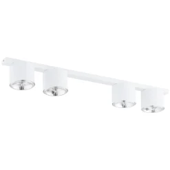 Emibig Taklampa Nano Stål Vit | Passande för 4x GU10 (AR111) - Max 12W