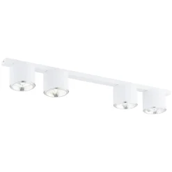 Emibig Taklampa Nano Stål Vit | Passande för 4x GU10 (AR111) - Max 12W